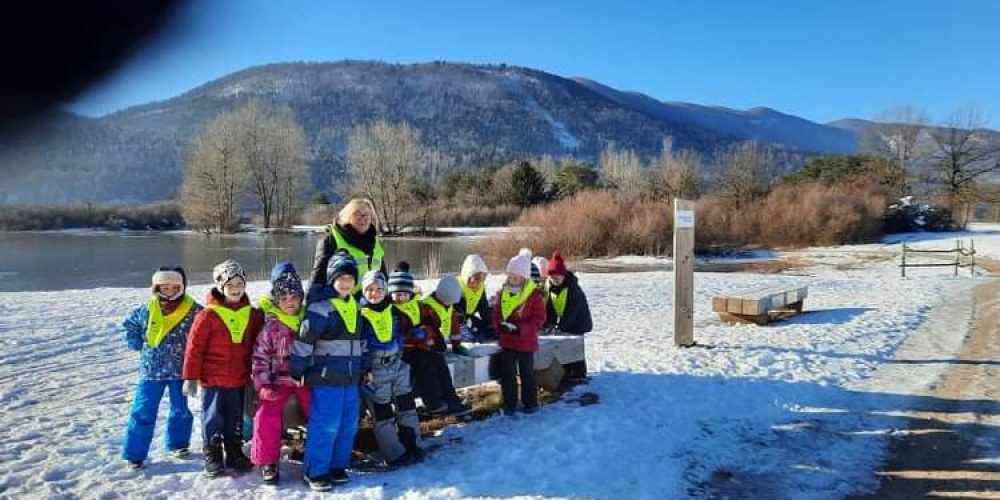 ZIMSKI POHOD MEDVEDKOV NA CERKNIŠKO JEZERO
