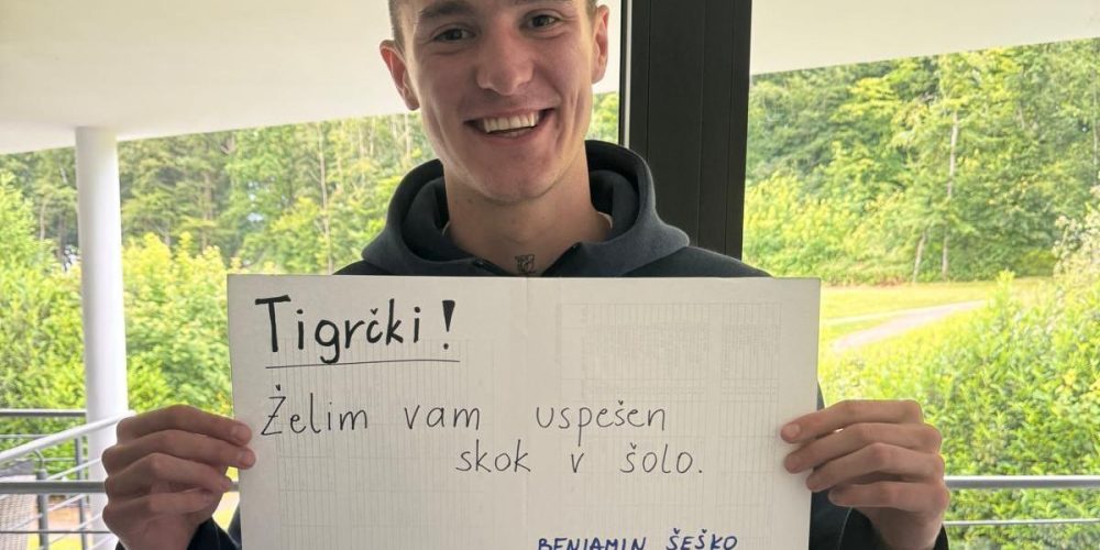 TIGRČKI PREJELI POSEBNE POZDRAVE
