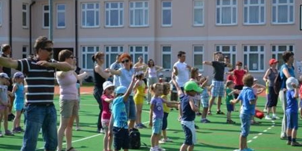 Igre brez meja- zaključek gibalno- športnega programa Mali sonček
